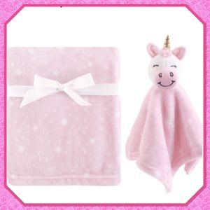 🦄New🦄Unicorn Plush Security Blanket Set🦄